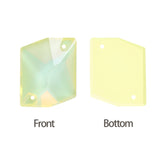 Jonquil AM 우주 모양 고품질 유리 바느질리 노초
